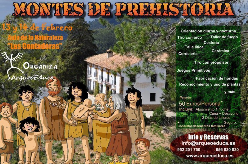 13 y 14 de Febrero – Montes de prehistoria